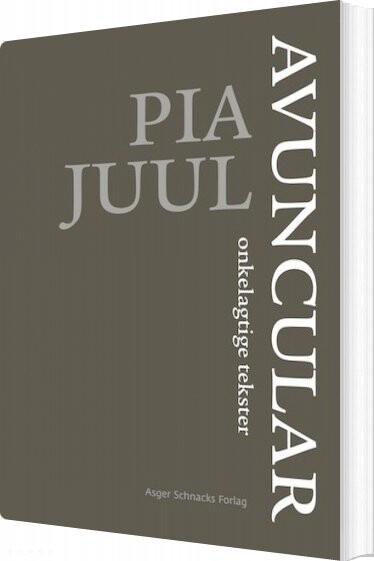 Billede af Avuncular - Pia Juul - Bog