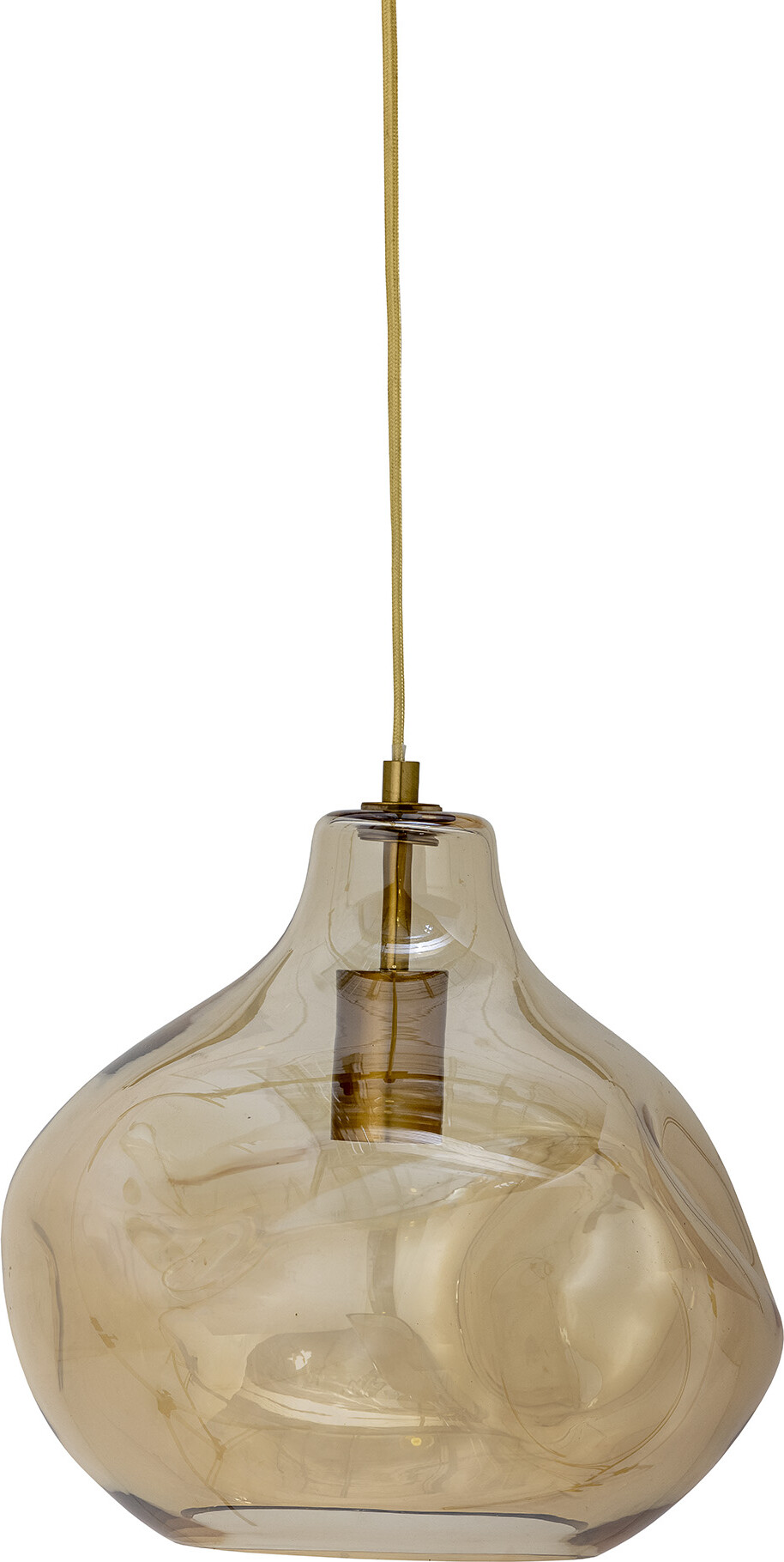 Creative Collection - Azizi Pendel Lampe - Brun - Glas