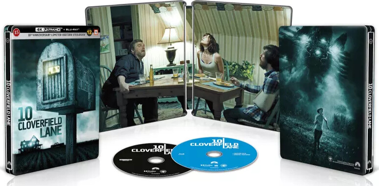 10 Cloverfield Lane - Steelbook - 4K Blu-Ray