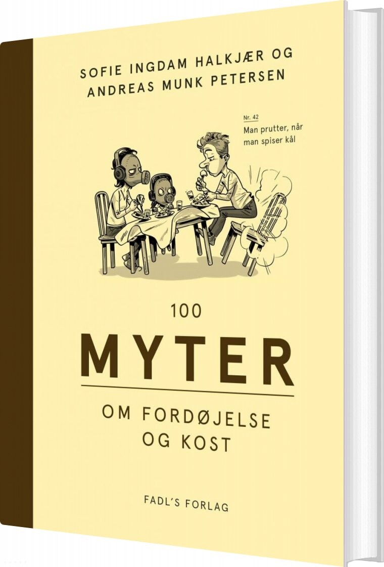 Billede af 100 Myter Om Fordøjelse Og Kost - Andreas Munk Petersen - Bog