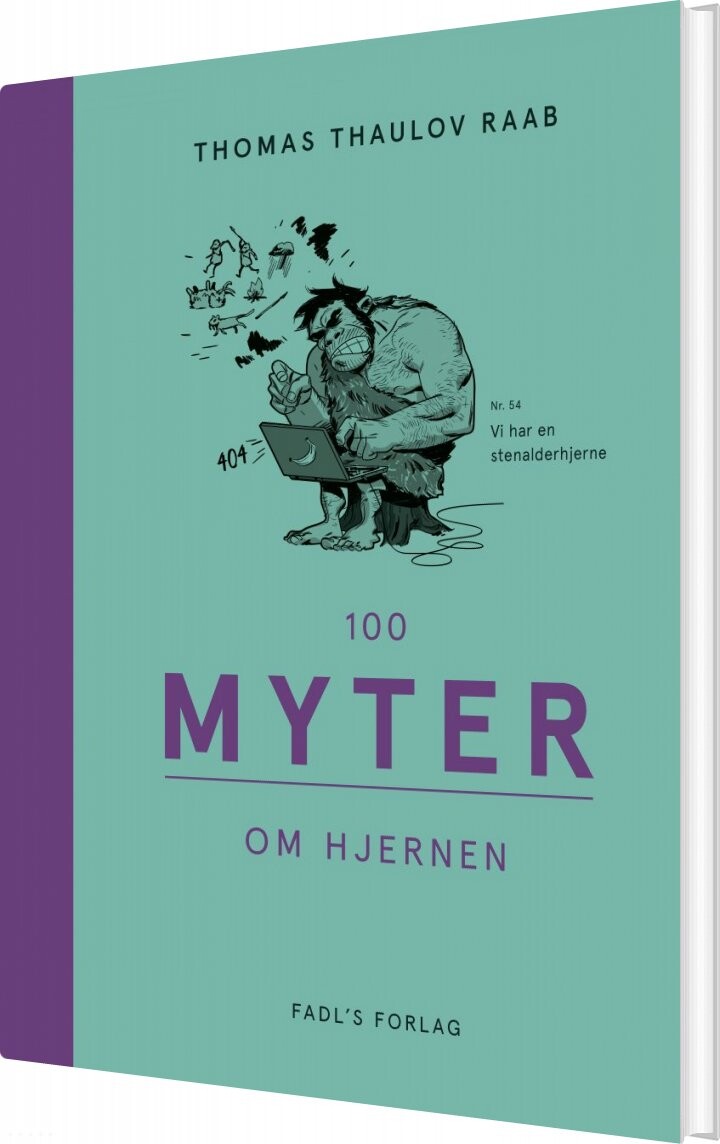Billede af 100 Myter Om Hjernen - Thomas Thaulov Raab - Bog