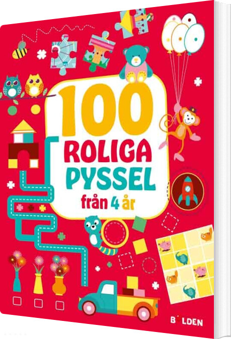 100 Roliga Pyssel Från 4 år - svensk Bog