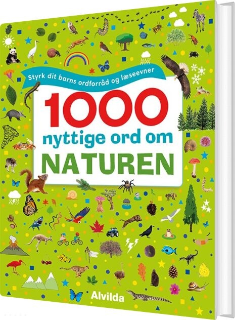 1000 Nyttige Ord Om Naturen - Styrk Dit Barns Ordforråd Og Læseevner - Bog