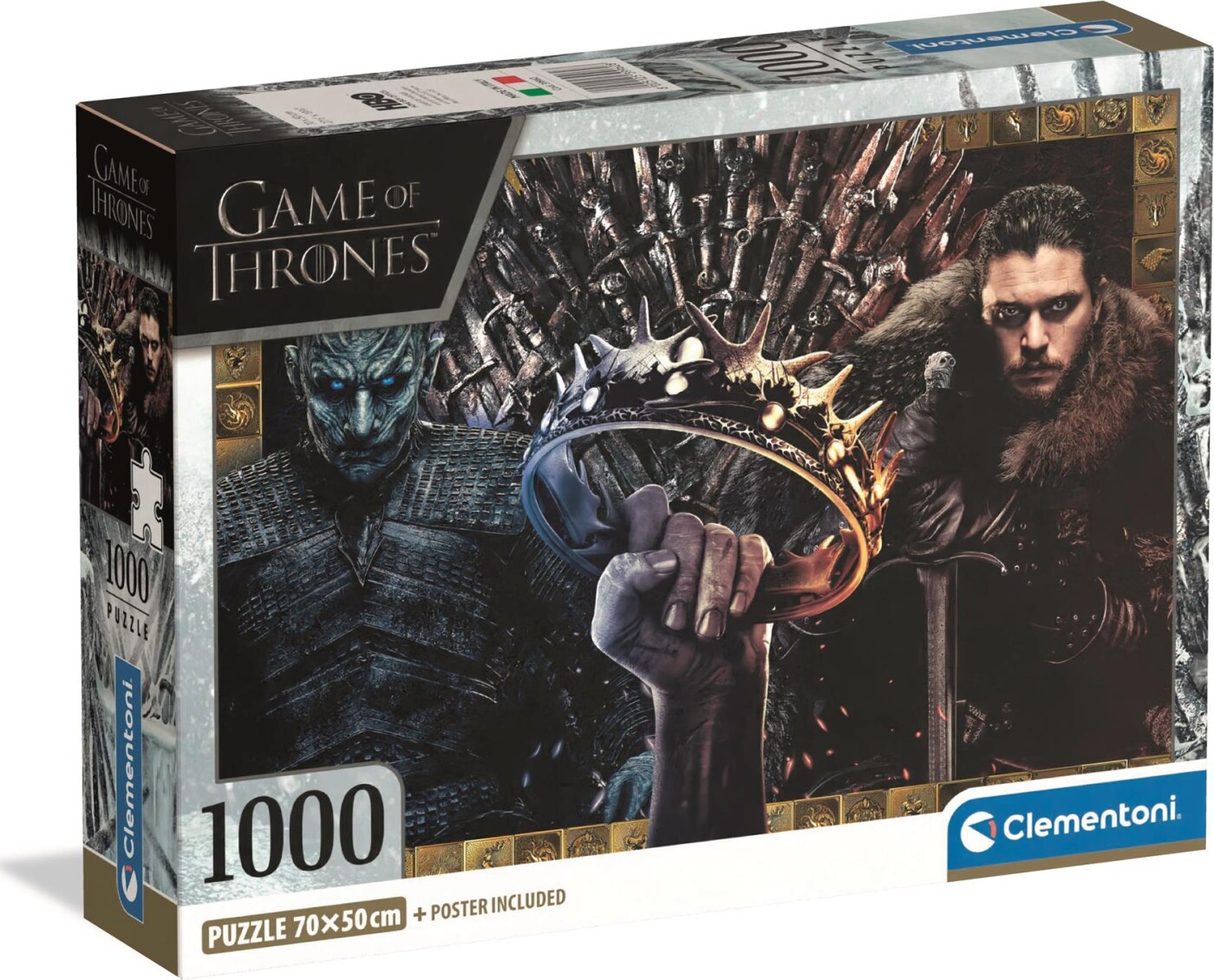 Game Of Thrones Puslespil - High Quality - 1000 Brikker - Clementoni