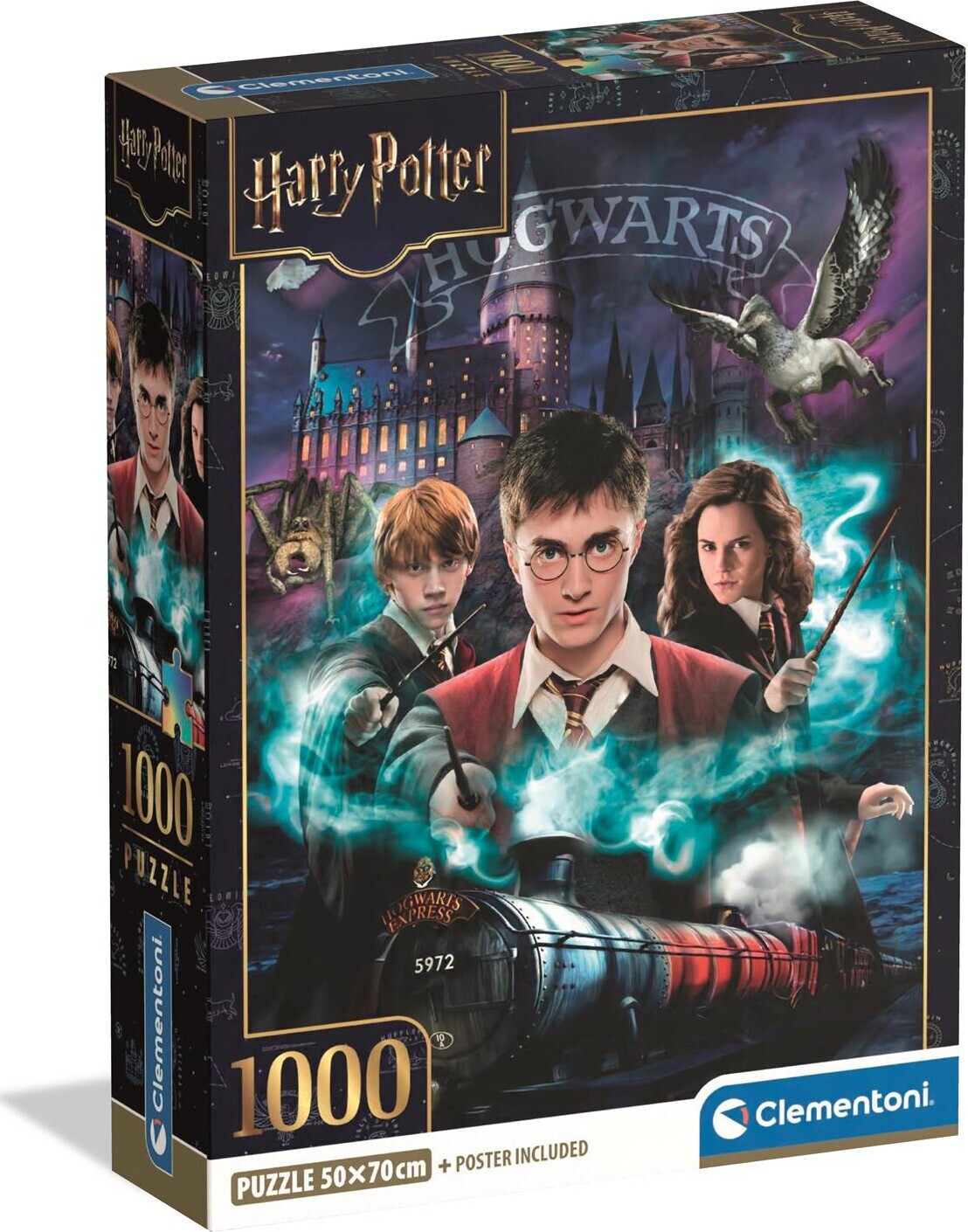 Harry Potter Puslespil - Da Decidere - High Quality - 1000 Brikker - Clementoni
