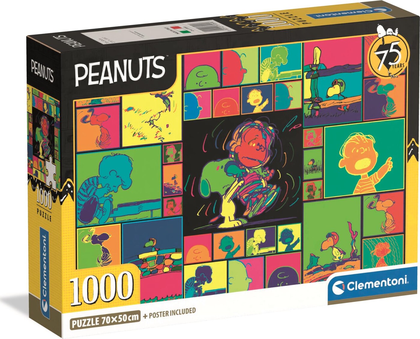 1000 Puslespil Hqc Peanuts Brikker