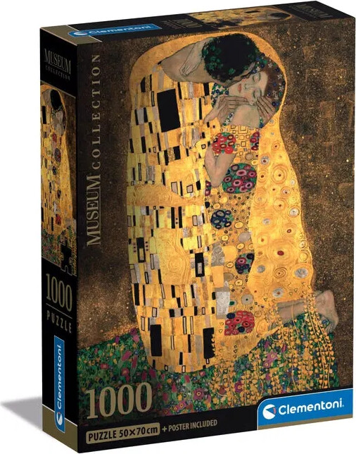 Clementoni - Il Bacio - Gustav Klimt - Museum - Puslespil - 1000