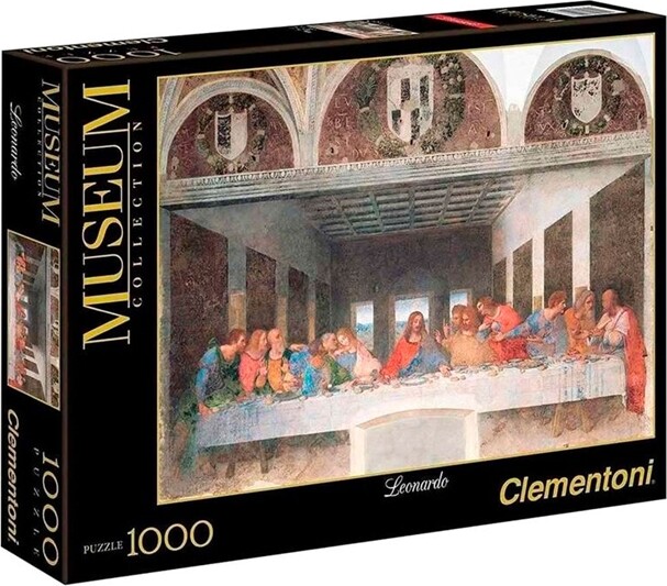 Clementoni Puslespil - Leonardo - Museum - 1000 Brikker