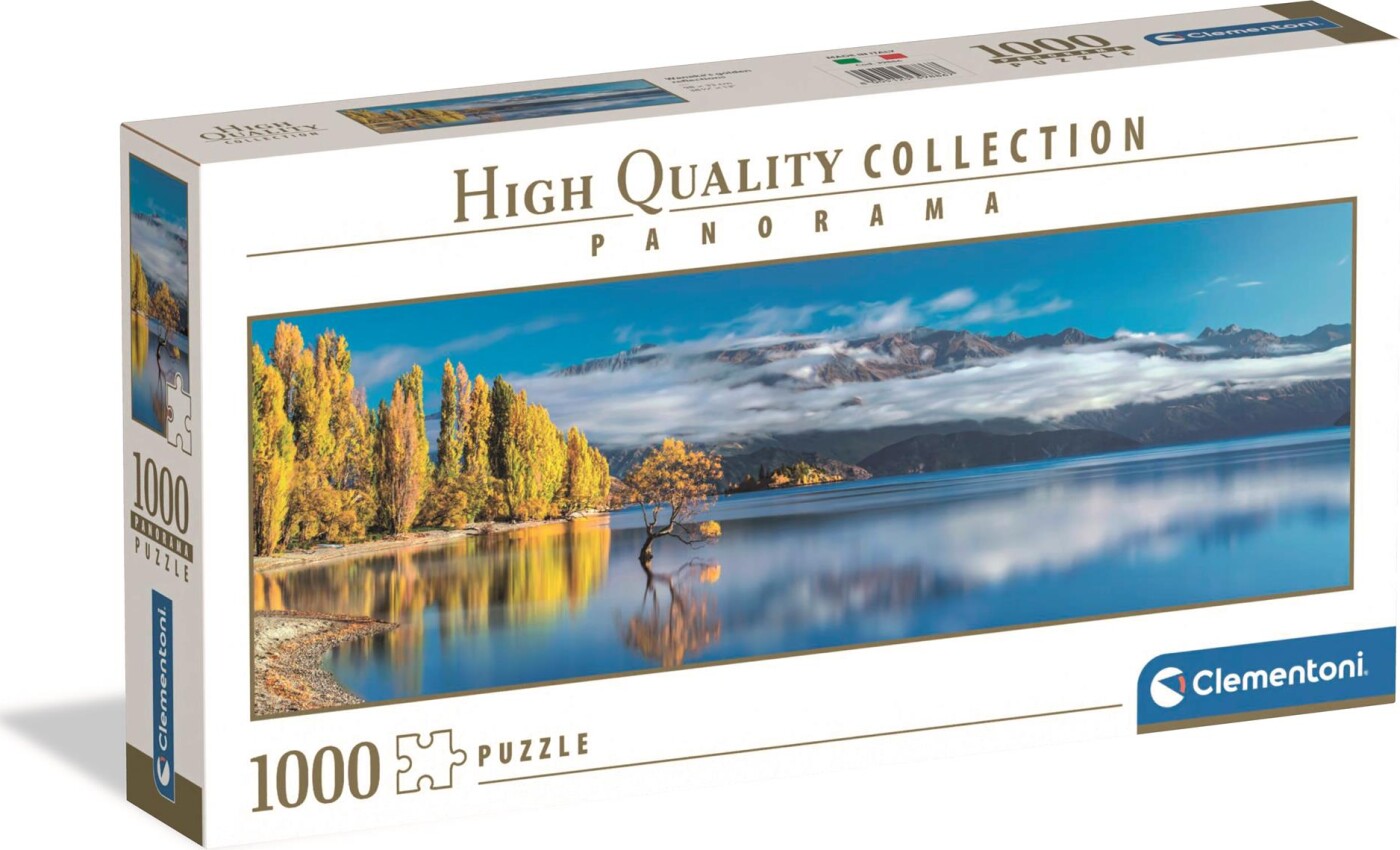 Clementoni Puslespil - Wanaka's Golden - High Quality Panorama - 1000 Brikker