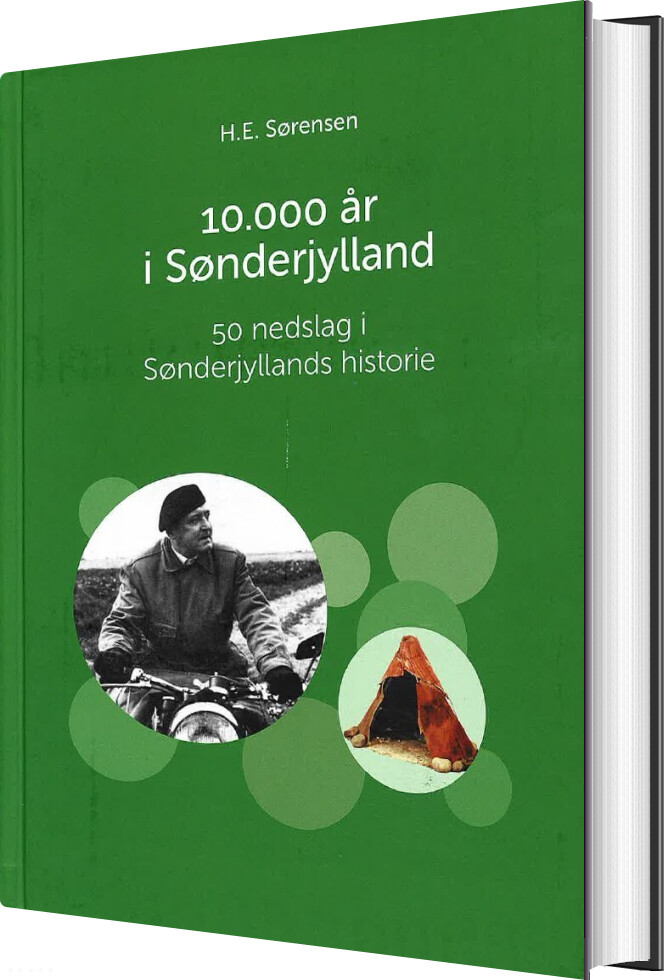 Billede af 10.000 år I Sønderjylland - H. E. Sørensen - Bog