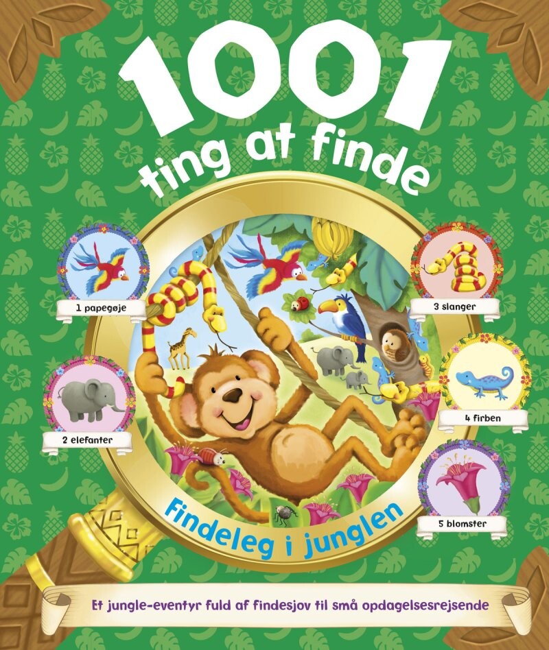 1001 Ting At Finde: Findeleg I Junglen - Bog - Forlaget Bolden