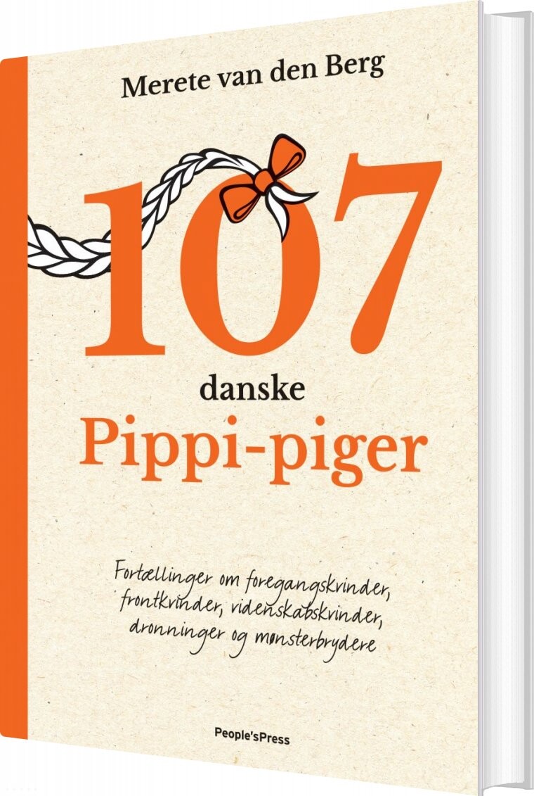 Billede af 107 Danske Pippi-piger - Merete Van Den Berg - Bog