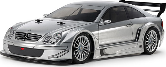 Tamiya - Rc Mercedes-benz Clk Amg 2002 Tt-02 Fjernstyret Bil Byggesæt - 1:10 - 58722
