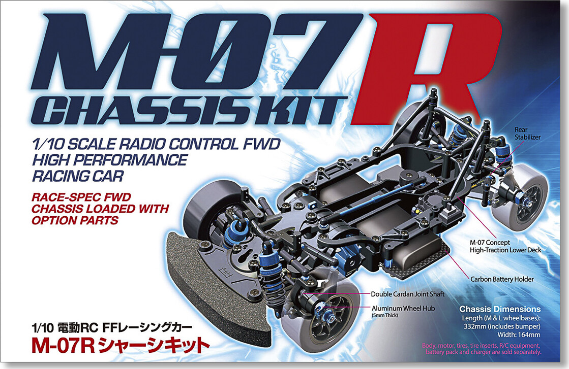 Tamiya - M-07r Chassis Kit - 1/10 R/c - 47520