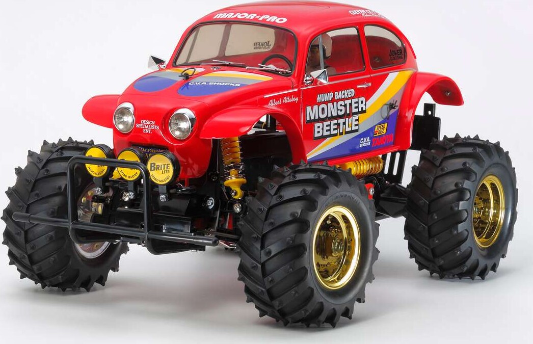 Tamiya - Monster Beetle 2015 - Rc Bil Byggesæt - 1:10 - 58618 billede