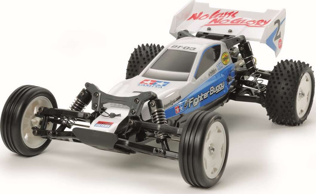 Tamiya - Neo Fighter Buggy Dt-03 R/c Bil Byggesæt - 1:10 - 58587