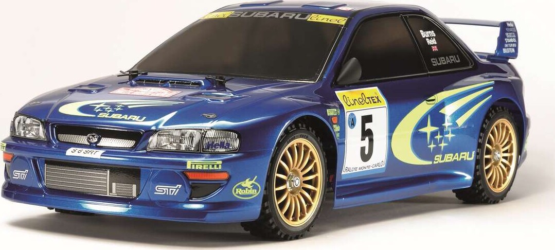 Tamiya - Subaru Impreza Monte-carlo '99 Tt-02 Rc Byggesæt - 1/10 - 58631
