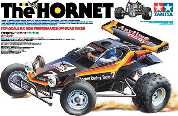 Tamiya - R/c The Hornet Off Road Bil Byggesæt - 1/10 - 58336