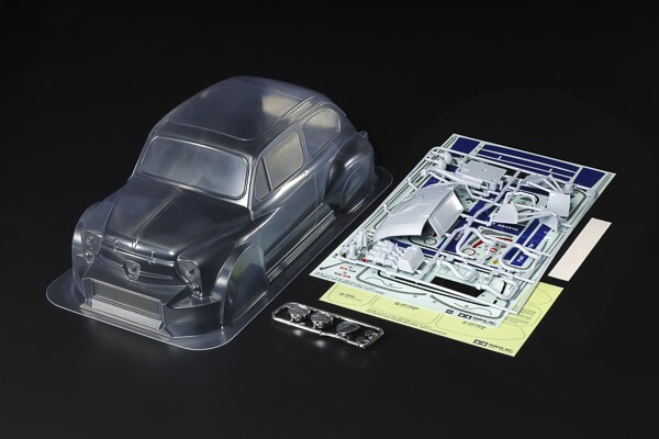 Tamiya - R/c Fiat Abarth 1000 Tcr Body Parts Set - 1:10 - 51709