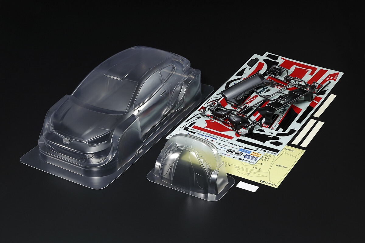 Tamiya - R/c Toyota Gazoo Yaris Body Parts Set - 1:10 - 51707