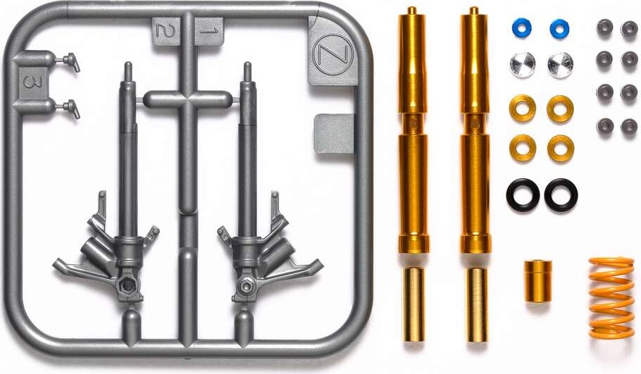 Tamiya - Detail-up Parts - Cbr1000rr-r Front Fork Set - 1:12 - 12690