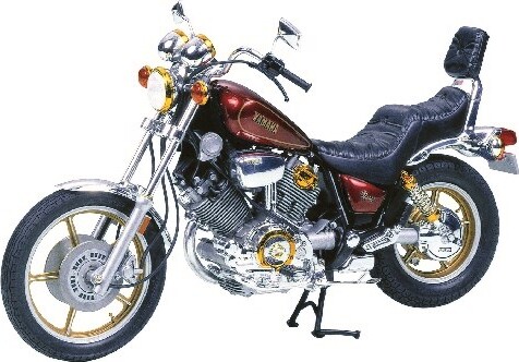 Tamiya - Yamaha Virago Xv1000 Motorcykel Byggesæt - 1:12 - 14044