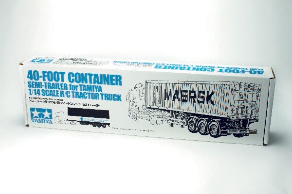 1/14 40ft Maersk Container M. Semi Trailer - 56326