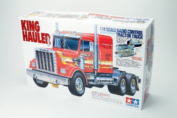 Tamiya - Rc King Hauler Truck Fjernstyret Lastbil Byggesæt - 1:14 - 56301