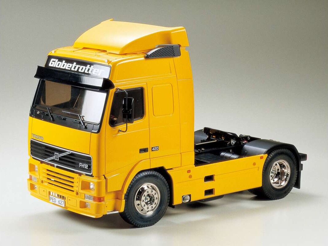 Tamiya - Rc Volvo Fh 12 Globetrotter 420 Fjernstyret Lastbil Byggesæt - 1:14 - 56312