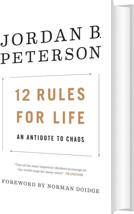 Billede af 12 Rules For Life: An Antidote To Chaos - Jordan B. Peterson - English Book