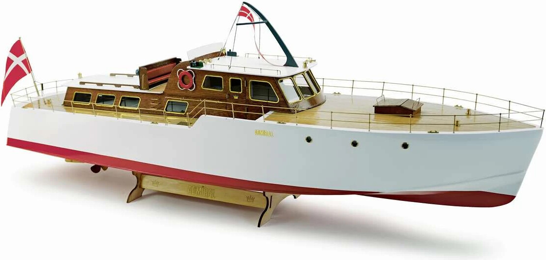 Billing Boats - Admiral 619 Modelskib Byggesæt - 1:20 - 01-dm-0619