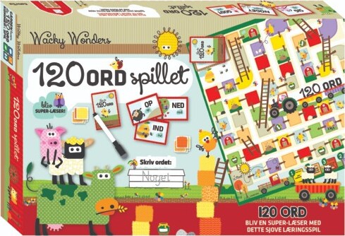 Billede af Wacky Wonders - 120 Ord - Spil Med Sjove Dyr