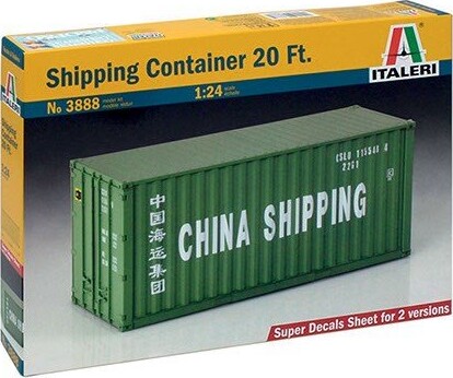 Italeri - Shipping Container 20 Feet - 1:24 - 3888