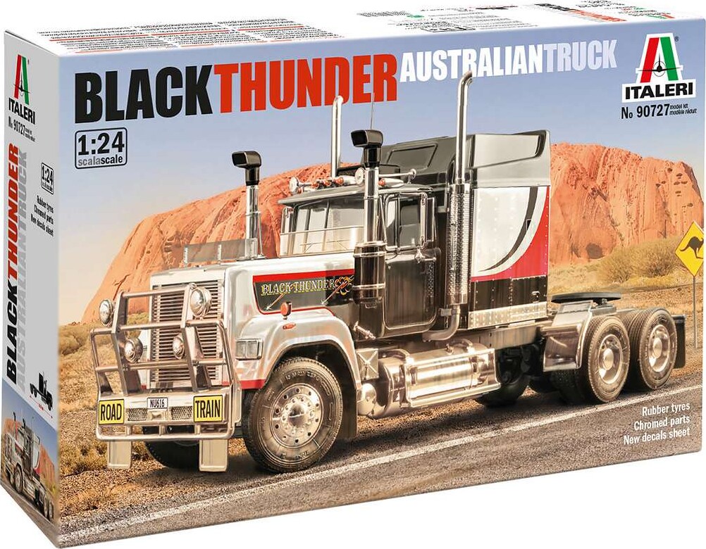 Italeri 90727 - Black Thunder Australian Truck Byggesæt - 1:24