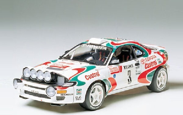 Tamiya - Toyota Castrol Celica Modelbil Byggesæt - 1:24 - 24125