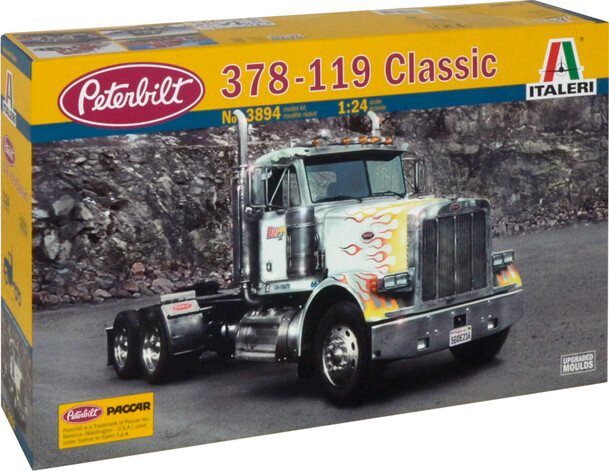 Italeri - Classic Peterbilt Model 378 Lastbil Byggesæt - 1:24 - 3857