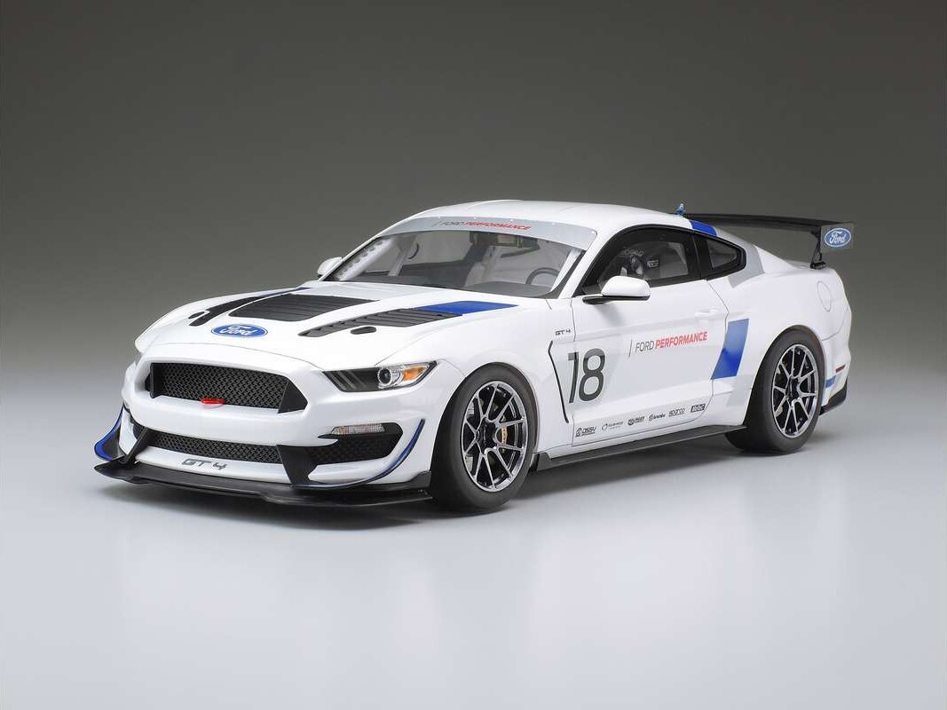 Tamiya - Ford Mustang Gt4 Modelbil Byggesæt - 1:24 - 24354