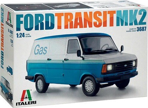Billede af Italeri - Ford Transit Mk2 Byggesæt - 1:24 - 3687
