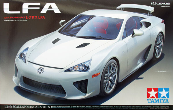 Tamiya - Lexus Lfa Modelbil Byggest - 1:24 - 24319