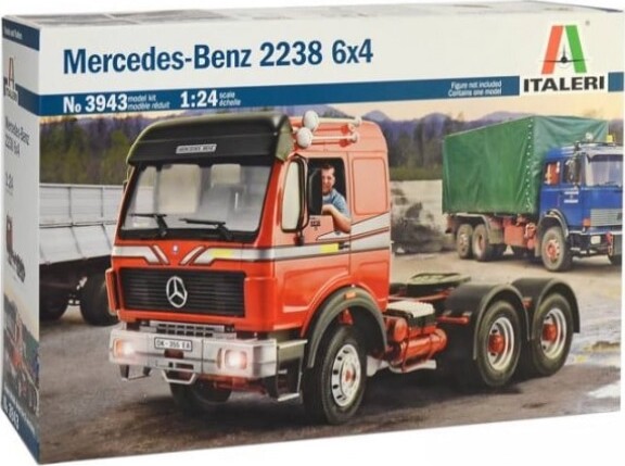 Italeri - Mercedes Benz 2238 Lastbil Byggesæt - 1:24 - 3943