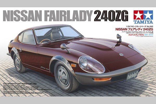 Tamiya - Nissan Fairlady 240zg Modelbil Byggesæt - 1:24 - 24360