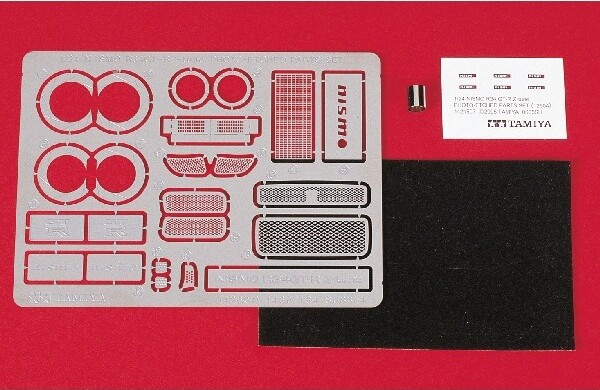 Tamiya - Nissan Gt-r Z-tune Foto-æts Dele - 1/24 - 12604