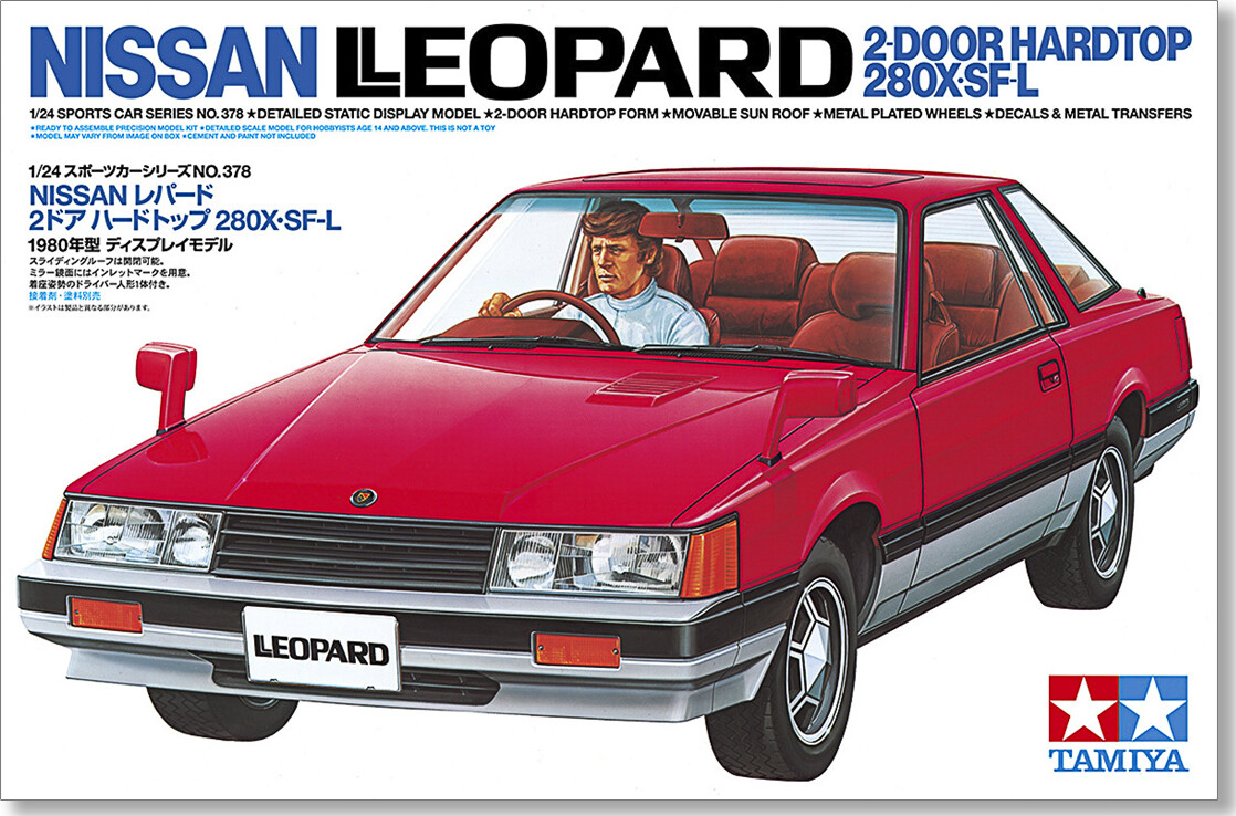 Tamiya 24378 - Nissan Leopard 2-door Hardtop 280x-sfl - 1:24