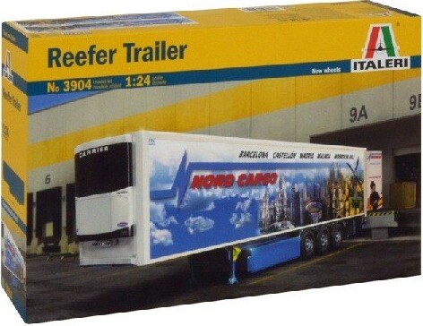 Italeri - Reefer Trailer Byggesæt - 1:24 - 3904