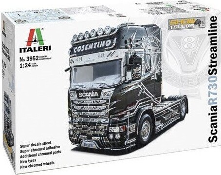 Italeri - Scania R730 Streamline Lastbil Byggesæt - 1:24 - 3952