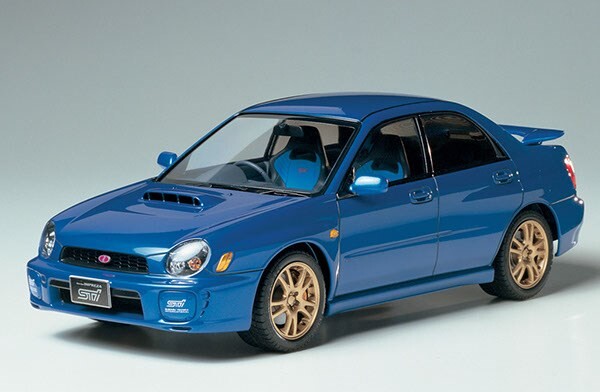 Tamiya - Subaru Impreza Wrx Sti Modelbil Byggesæt - 1:24 - 24231