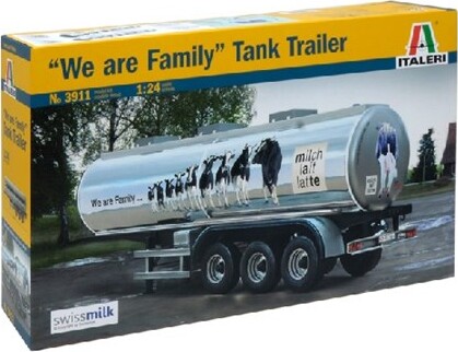 Italeri - 'we Are Family'' Tank Trailer Model Byggesæt - 1:24 - 3911