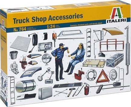 Se Italeri - Truck Shop Accessories - 1:24 - 764 hos Gucca.dk