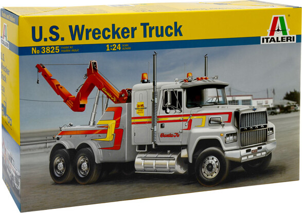 Italeri - U.s. Wrecker Truck Byggesæt - 1:24 - 3825