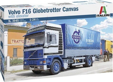 Italeri - Volvo F16 Globetrotter Lastbil Byggesæt - 1:24 - 3945